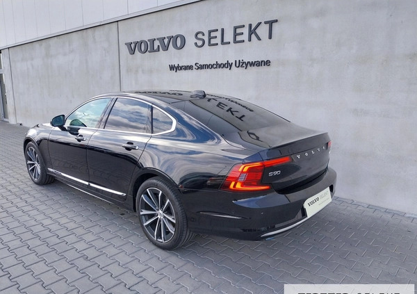 Volvo S90 cena 228400 przebieg: 27565, rok produkcji 2021 z Poznań małe 781